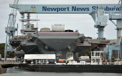 Navy League of Hampton Roads commits to enhance amenities aboard CVN 78
