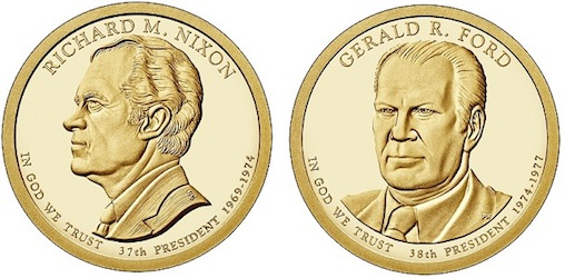 2016 S Gerald Ford Presidential Golden Proof Dollar Best Grade Coin 16P3 16PH R. 